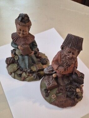VINTAGE TOM CLARK  Home Art Sculpture  OF CHIP 24# & CANDY 34# THEME CHOCOLATE